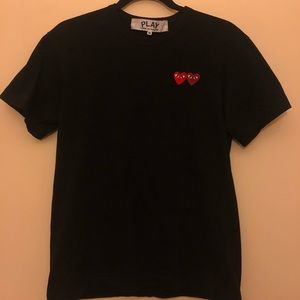 Comme des Garçons Double Heart Tee